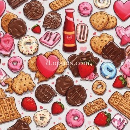 如果你愿意一层一层一层地剥开我的心，你会发现里面有糖葫芦，饼干，草莓糖，巧克力，薯片，牛奶糖，还有你。