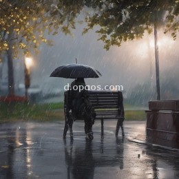 什么时候，雨水把眼泪悄悄覆盖，回忆在心里开始残落。